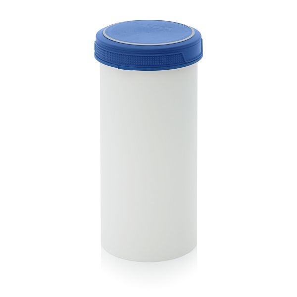 Auer Schraubdosen Basic, 2,5 Liter, Dose weiß, Deckel blau, mit Innendeckel, SC I 2.5-119 F4