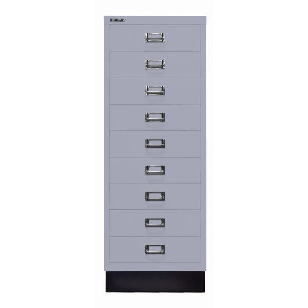 Bisley MultiDrawer™, Inkl. Sockel, DIN A3, 9 Schubladen, 656 lilac, L39A39S656