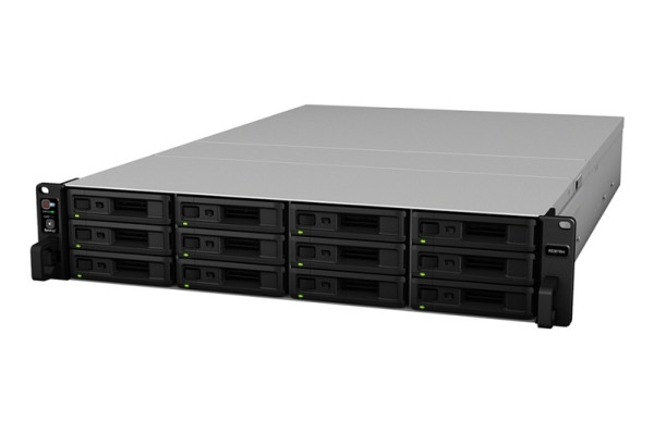 Synology Network Attached Storage, 12-Bay, Hotswap, ohne HDD, 4x GBit LAN, USB 3.0, 19", 2HE, RS3618xs