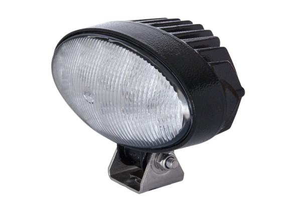HELLA LED-Arbeitsscheinwerfer, Oval 90, 24/12V, 2000lm, Anbau/geschraubt, schwenkbarer Montagebügel, Nahfeld, 200mm, Höhe 124 mm, 1GB 996 386-002