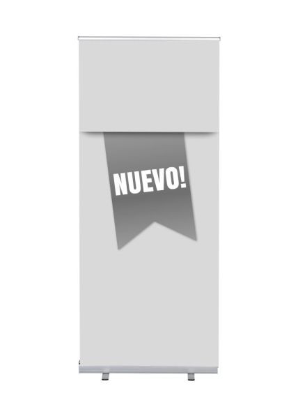 Showdown Displays Roll-Banner Budget 85 Komplettset Neu Grau Spanisch, RBB085LSFI337