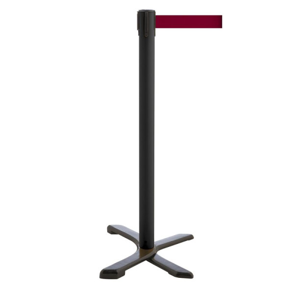 Stein HGS Personenleitsystem -P-Line Compact-, schwarz, bordeaux, mit Gurtendstück (Standard), 34869-1302