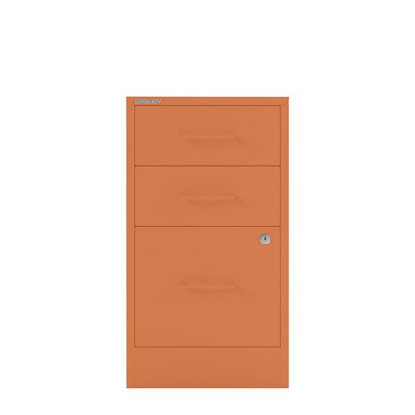Bisley Home Filer, 2 Universal-, 1 HR-Schublade, Stahlgriff, 603 orange, PFA3SH603