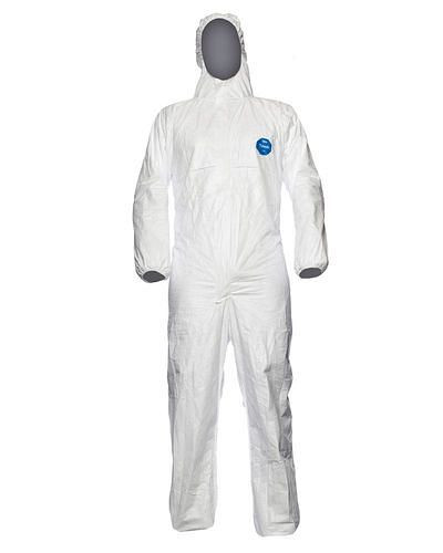 DuPont Chemikalienschutz-Overall Tyvek Classic Xpert, Kategorie III, Typ 5, 6, weiß, Gr. XL, 129885