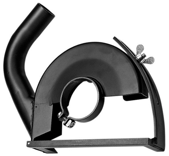 Fein Saugschutzhaube, Ø 230 mm, Mit Führungsschlitten für Trennscheiben Ø 230 mm, Schnitttiefe 65 mm, Anschluss Ø 32 mm, 90604009017