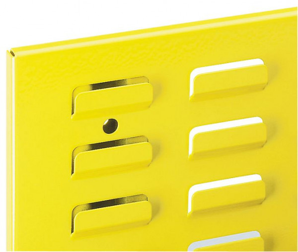 Kappes RasterPlan Schlitzplatte RAL 1023, B 500 x H 450 mm, Breitformat, 4202.00.0511