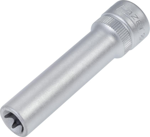Hazet Steckschlüsseleinsatz TORX®, Vierkant hohl 10 mm (3/8 Zoll), Außen TORX® Profil, E10, Lange Ausführung, 880LG-E10