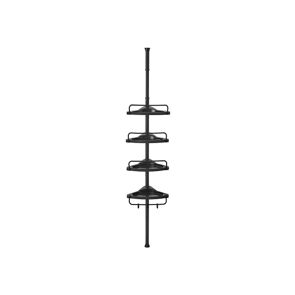 SONGMICS Eckbracket, Tintenschwarz, 33,5x21x(95-315) cm, BCB009B101