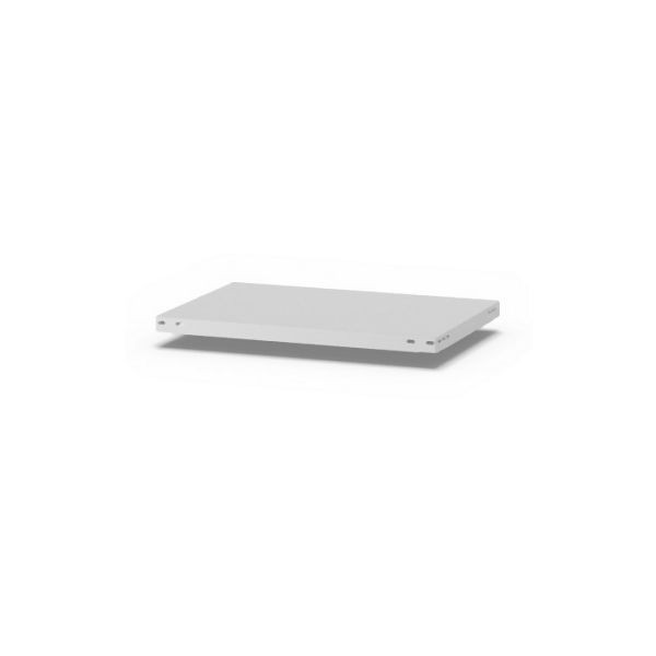hofe Zusatzboden mit 4 Fachbodenträgern, lichtgrau, Fachlast 225kg pro Boden, 400 x 750 mm, K07540M/040