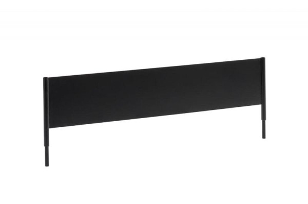 APS Stecktafel -VALO- 57 x 1 cm, Höhe: 19,5 cm Metall, schwarz, 14031