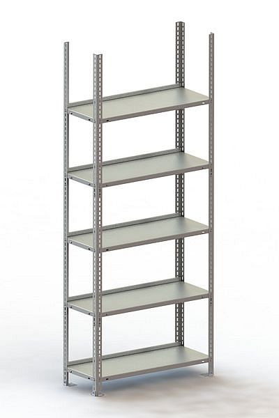 Meta Büro Compact GR 1850x750x300 mm, RAL 7035, Bodenanzahl: 5, 20074668