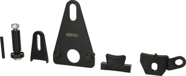 KS Tools Schwungscheiben-Arretierwerkzeug-Satz für Renault / Nissan, 4-teilig, 400.4510