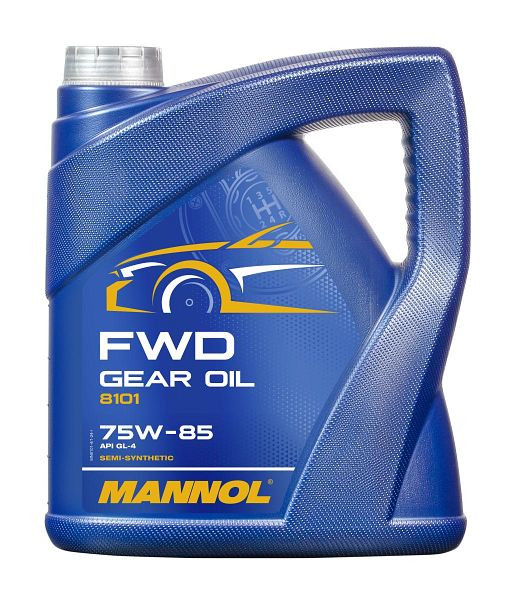 MANNOL Getriebeöl 8101 FWD 75W-85 GL-4, VE: 4 l, MN8101-4