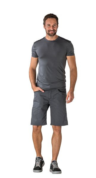 Planam DuraWork T-Shirt, grau/schwarz, Größe XS, 2961040