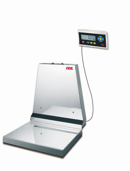 ADE Wandwaage TerrexN-150e-IP+STAN07, Höchstlast: 150 kg, Ziffernschritt: 50 g, 2383-150