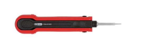 KS Tools Entriegelungswerkzeug für Flachstecker/Flachsteckhülsen 1,2 mm (AMP Tyco MQS), 154.0105