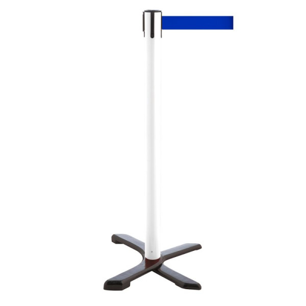 Stein HGS Personenleitsystem -P-Line Compact-, weiß, blau, mit Gurtendstück (Standard), 34870-0302