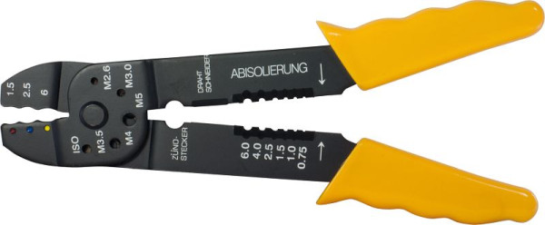 SW-Stahl Kabelschuhklemmzange, für isolierte Verbinder, 42500L