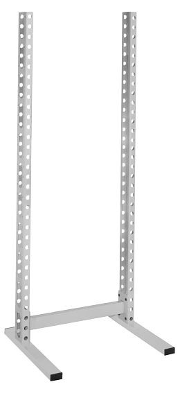 Kappes ErgoPlus Steharbeitsplatz, H 1770 x B 670 mm, RAL 7035, Standmodul doppelseitig, 7305.00.0013