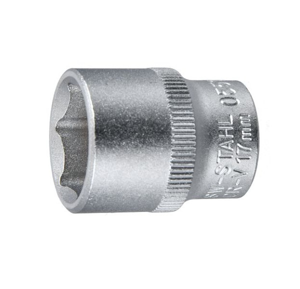 SW-Stahl Steckschlüsseleinsatz, 3/8", 17 mm, 05512L, 4033592007337