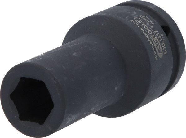 KS Tools 3/4" Sechskant-Kraft-Stecknuss, lang, 17mm, 515.1417