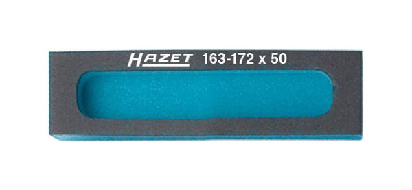 Hazet Weichschaum-Einlage, mit Kleinteilefächern, 1 Kleinteilefach H 33 x B 172 x T 50 mm, 163-172X50