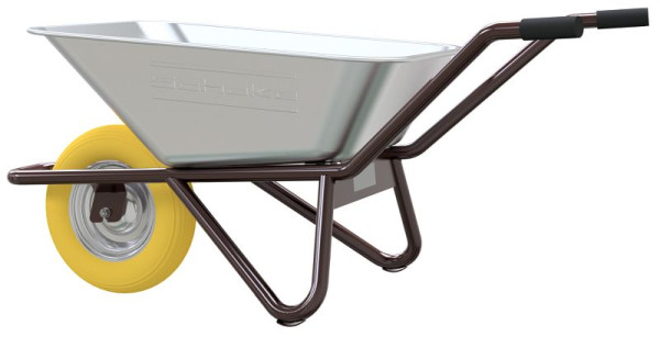 Schake Schubkarre Geselle Typ 25, ohne Muldenstütze mit PU-Rad, 52300TP