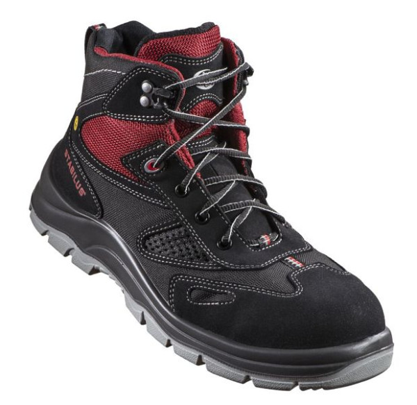 Stabilus ESD-Stiefel 5116A S1P, Größe: 48, Farbe: rot - schwarz, Kunststoff, 5116A-48
