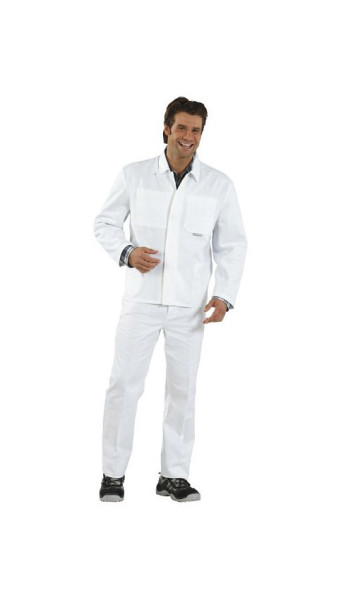 Planam BW 270 Arbeitsjacke, reinweiß, Größe 46, 1512046