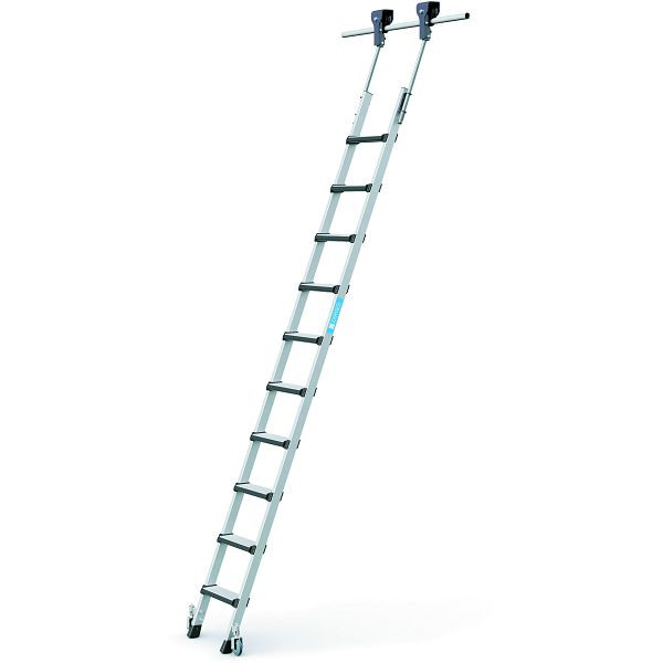 ZARGES Comfortstep Trec LH - LM-Stufen-Regalleiter 10 Stufen, 41416