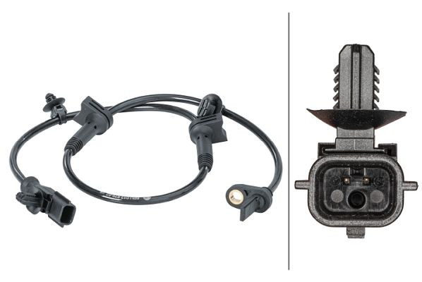 HELLA Sensor, Raddrehzahl, 12V, 2-polig, 6PU 012 679-621