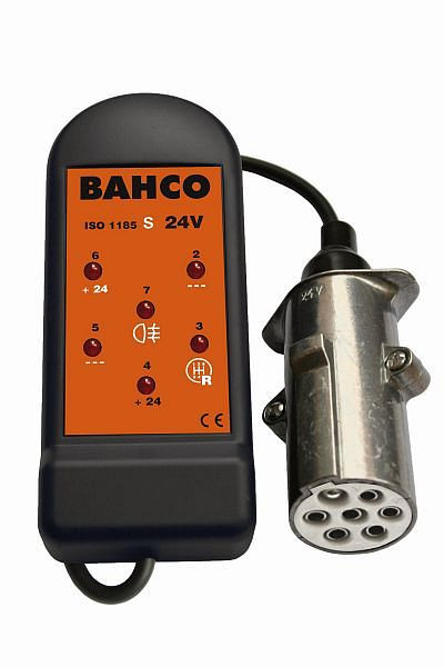 Bahco Steckdosen-Tester, 24 V - 7 PIN, für 24S-Steckdosen, BELT247S