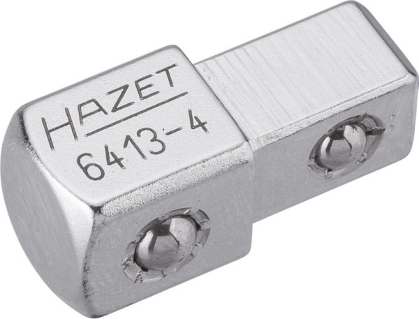 Hazet Durchsteck-Vierkant, Vierkant massiv 10 mm (3/8 Zoll), Vierkant massiv 12,5 mm (1/2 Zoll), 6413-4