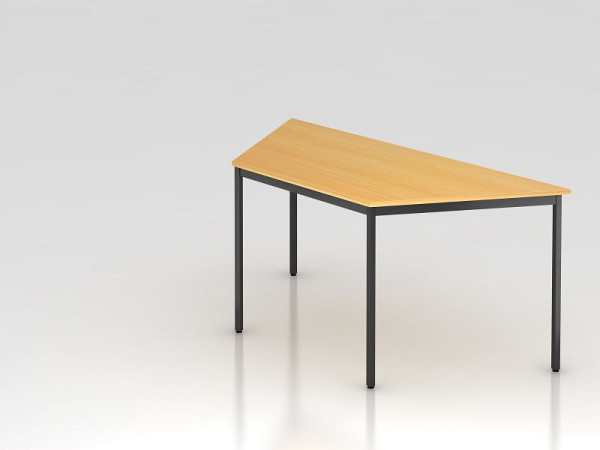 Hammerbacher Besprechungstisch Trapez Vierkant 160x69cm Buche, Trapezform, VVT16/6/D