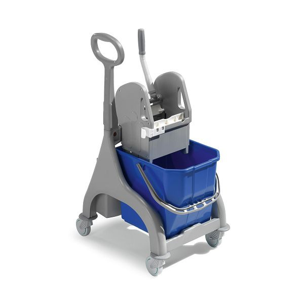 Kärcher Einfachfahreimer mit Griff 25 l, Abmessungen L × B × H: 530 x 430 x 930 mm, 6.999-210.0