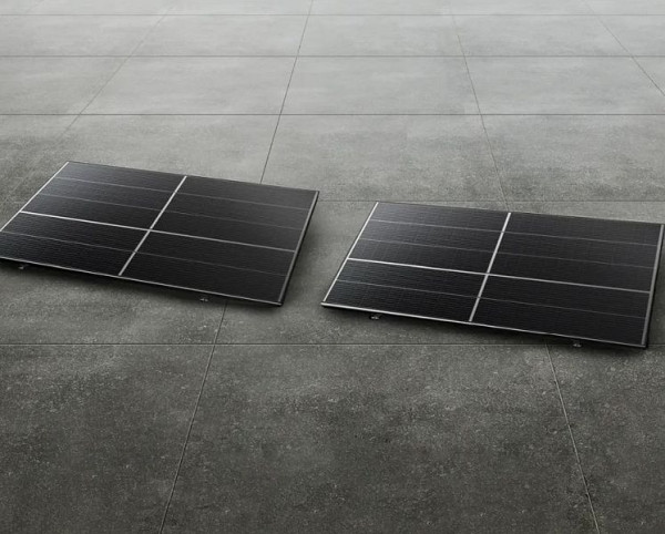 priwatt Solarmodule PriFlat Duo - 600W Wechselrichter - 10M Schukokabel, DP1001002