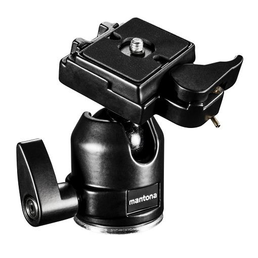 Mantona Kugelkopf XL für Stativ Scout, 1021422, 4056929214222