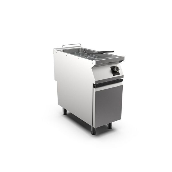 Mareno M1-900 elektrische Fritteuse 22 Liter, mit Tür, 40cm, FR94E22A, 191.408