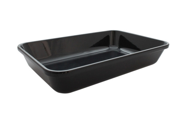 Schneider Auslagetablett und -Schalen, schwarz 42 x 28 x 7,6 cm, 227135