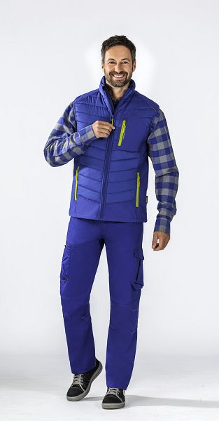 Planam Stretchline Winterweste, kornblumenblau, Größe XXL, 6693060