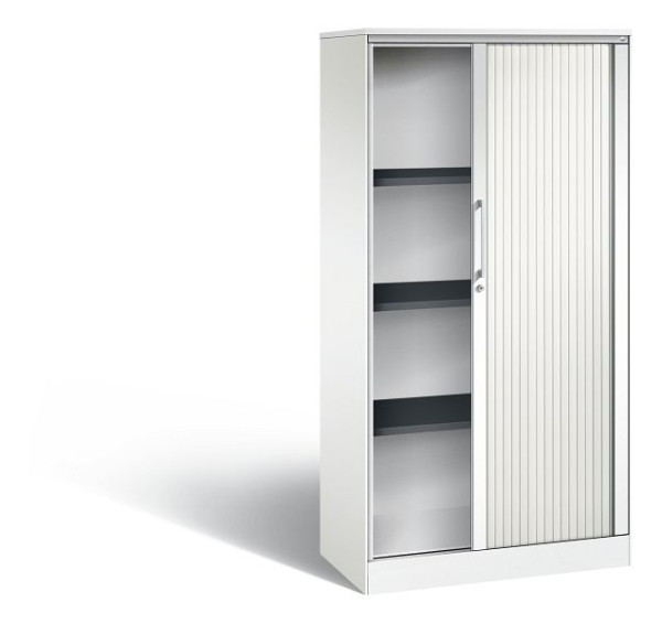 C+P Rollladenschrank Asisto, H1639xB800xT435mm, Farbe: Verkehrsweiß, Bügelgriff, 4 OH, 143013-000 S10057