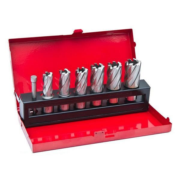 Holzmann Magnetbohrersatz, Bohrer M2-Werkzeugstahl, MBM7TLG, 9120058370403