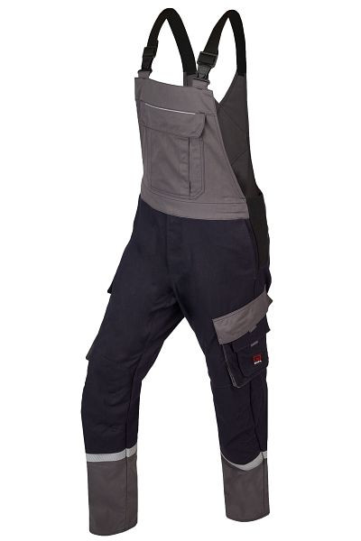 ROFA Latzhose Damen 1662669, Größe D48, Farbe 588-schwarzmarine-grau, 1662669-588-D48