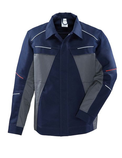ROFA Jacke teils 2-lagig 2327, Größe 54, Farbe 605-marine-grau, 2652327-605-54