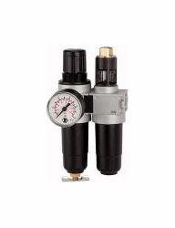 Riegler Wartungseinheit, zweiteilig mit Metallbehälter und Tropfaufsatz aus Metall, 100396