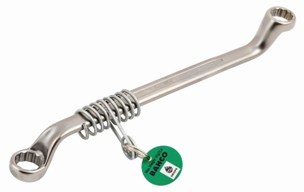 Bahco Doppelringschlüssel, tiefgekröpft, 12kant, 18x19 mm, mit Absturzsicherung, TAH2M-18-19