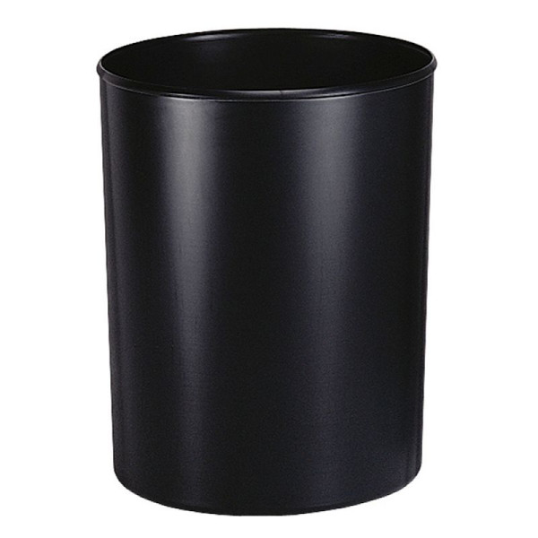 STEIN HGS Feuerfester Papierkorb mit Inneneimer, schwarz, 20 Liter, 83728.0004
