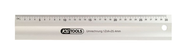 KS Tools Präzisions-Maßstab, 300mm, 300.0121, 4042146332641