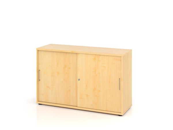 Hammerbacher Schiebetürschrank 1752S BS, 2 OH, Korpus: Ahorn / Front: Ahorn, 120 x 40 x 74,8 cm (BxTxH), V1752S/3/3/BS