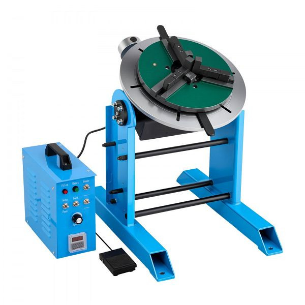 VEVOR Schweißdrehtisch 300 kg, 200 W, Neigung -45° bis 90°, Drehzahl 0,2–2,5 U/min, elektrisch & Fußpedalsteuerung, HJBWJX200W30SXGU0001V2